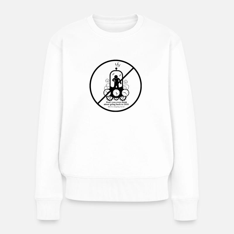 No2020 - Frauen Premium Bio Pullover - Weiß