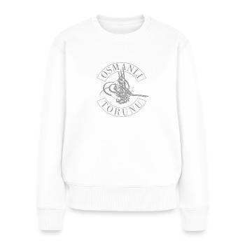 Türkiye - Frauen Premium Bio Pullover - Weiß - Vorne - Julia (174cm)
