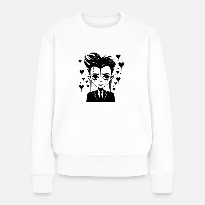 Prince triste - Pull Premium bio Femme - blanc