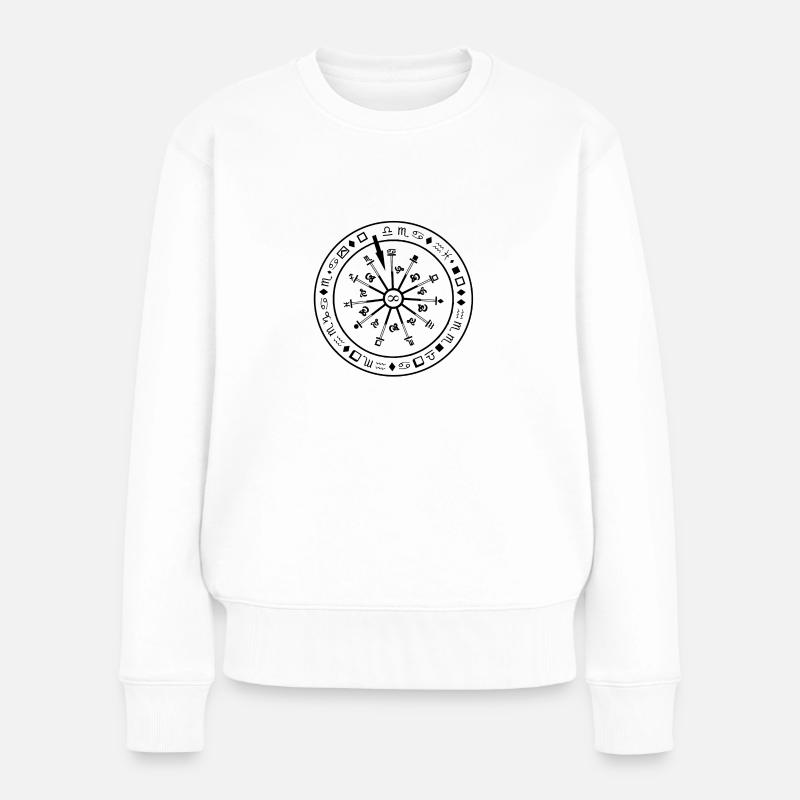 Unendlichkeitssymbol - Frauen Premium Bio Pullover - Weiß