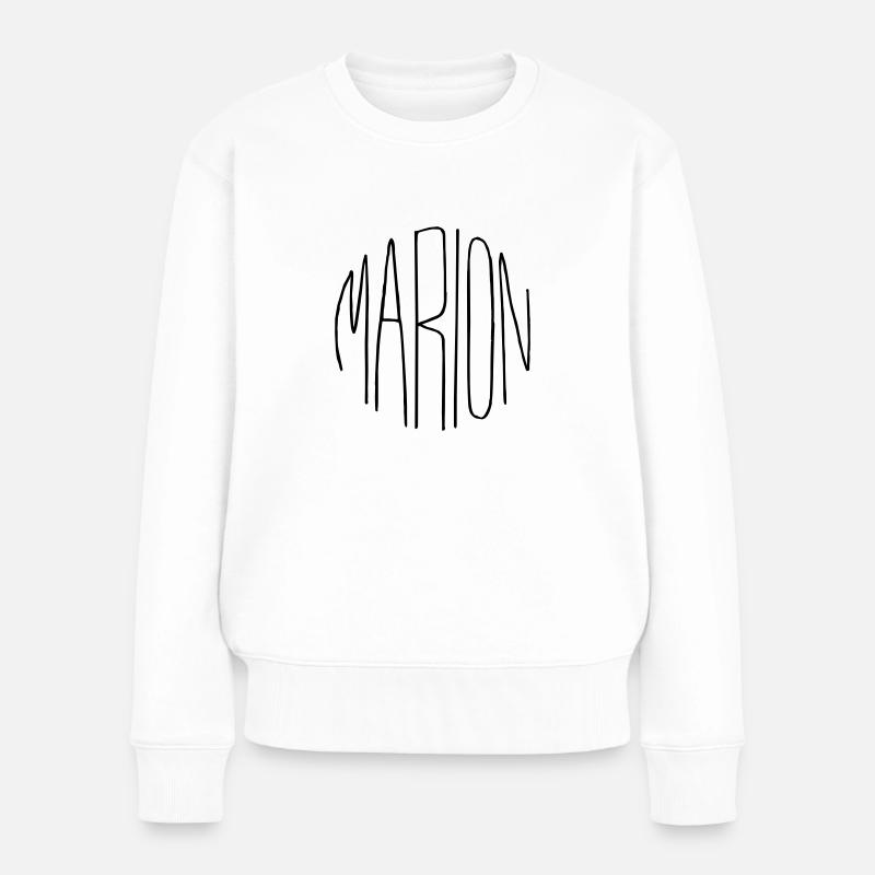 Marion - Pull Premium bio Femme - blanc