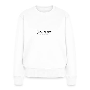 Diemelsee - Frauen Premium Bio Pullover - Weiß - Vorne - Julia (174cm)