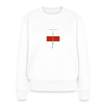 Katana japonaise - Pull Premium bio Femme - blanc - Devant - Julia (174cm)