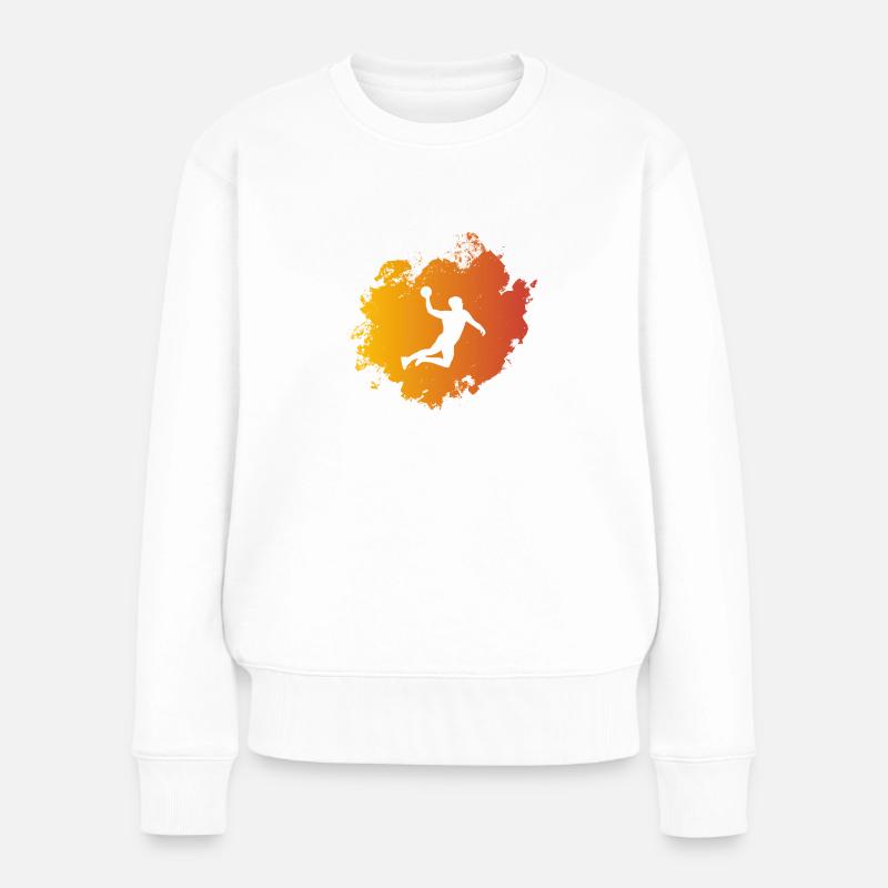Handball - Pull Premium bio Femme - blanc