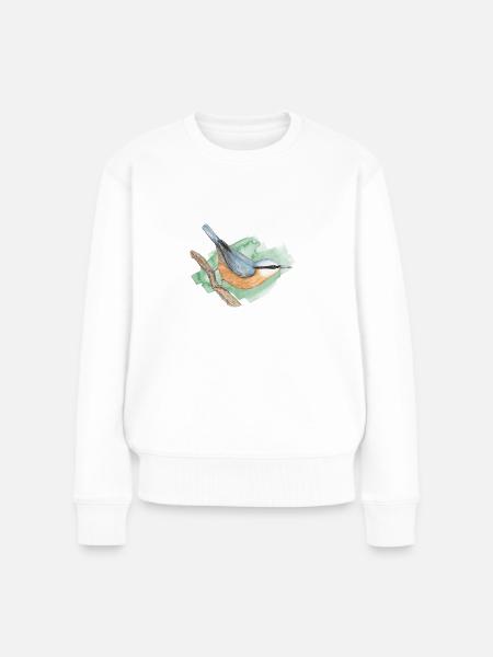 Kleiber - Frauen Premium Bio Pullover - Weiß