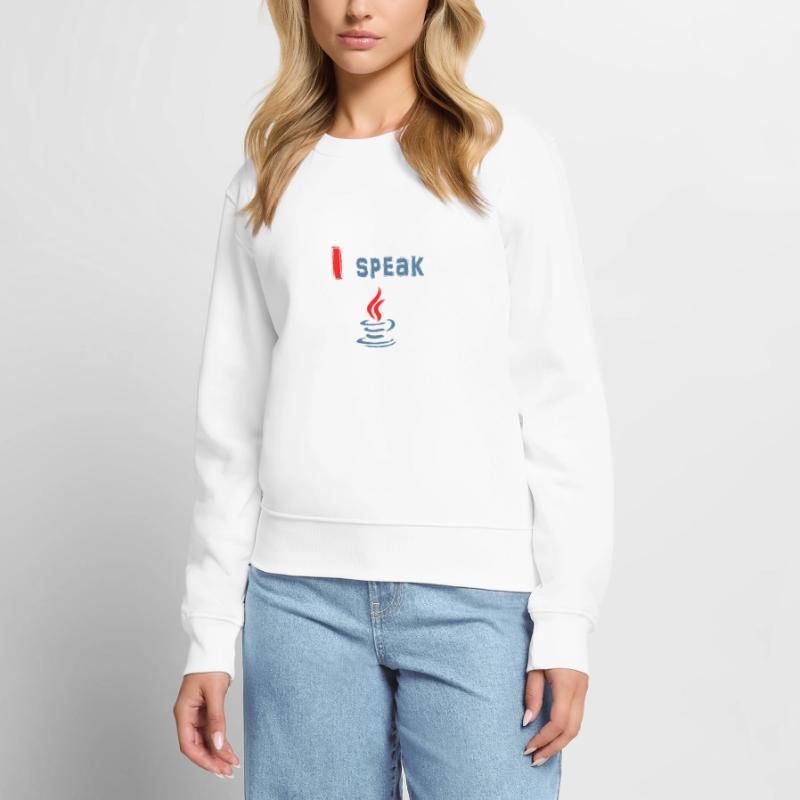 Je parle Java - Je parle Java Pull Premium bio Femme