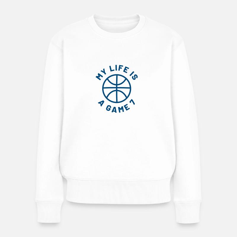 My Life is a Game 7 - Pull Premium bio Femme - blanc