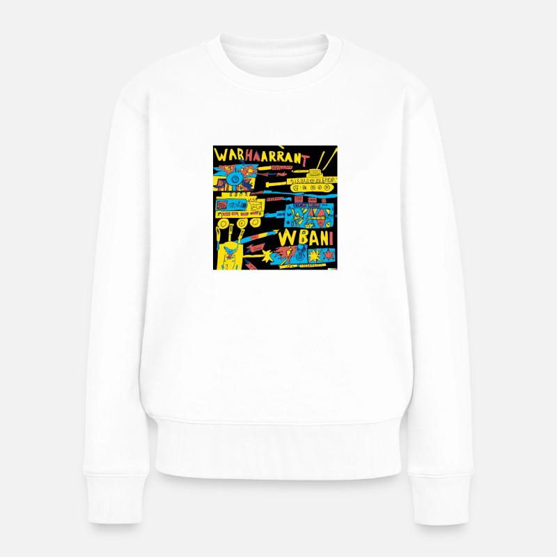 Warhaarrant - Frauen Premium Bio Pullover - Weiß