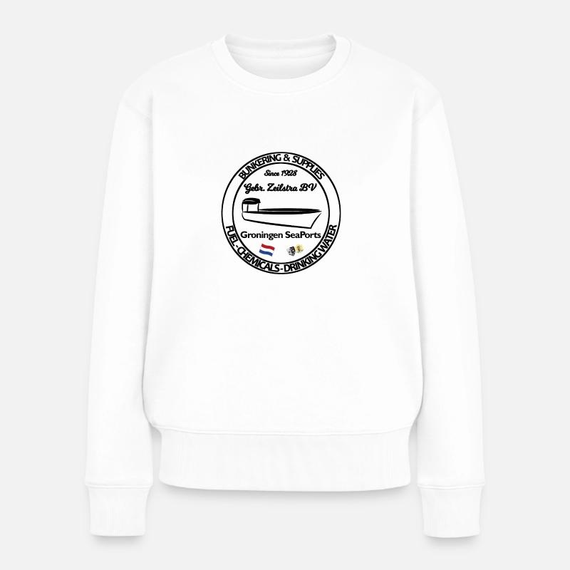 Entreprise de soutage et d’approvisionnement Groningen Seaport - Pull Premium bio Femme - blanc