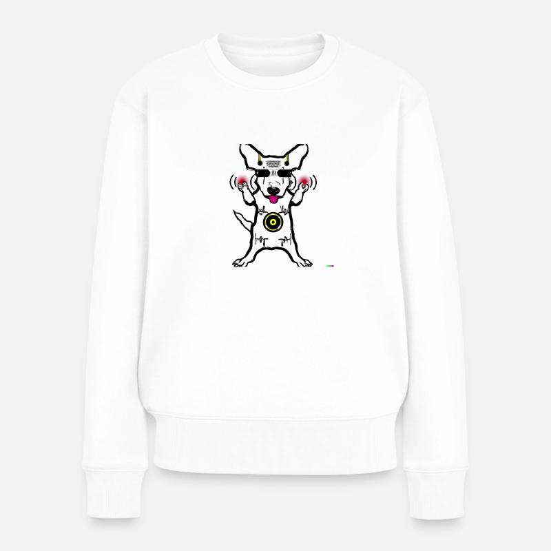 Doge 4 - Frauen Premium Bio Pullover - Weiß