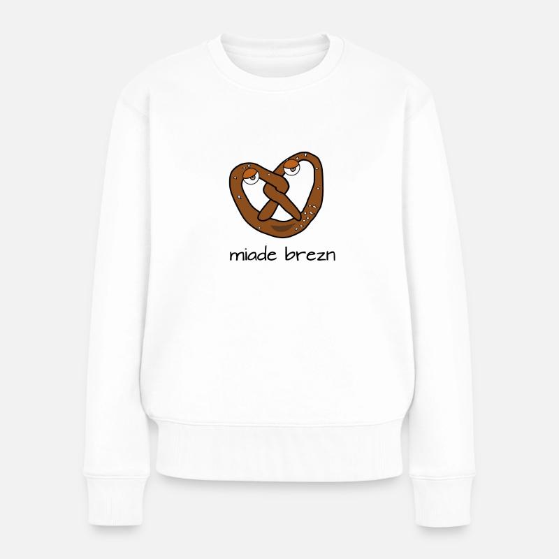 Miade Brezn - Frauen Premium Bio Pullover - Weiß