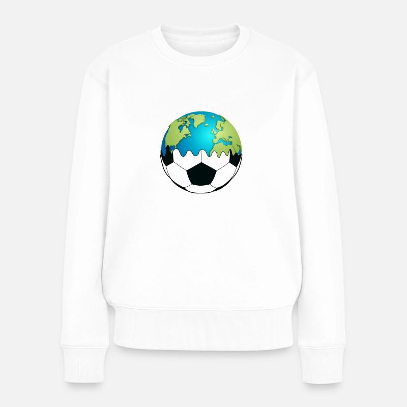 sport - Pull Premium bio Femme - blanc