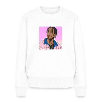 Anime Rapper TP - Women's Premium Organic Jumper - white - Front - Julia (174cm)