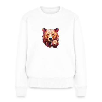Parents Bear Baby Bear Bear Parents - Women's Premium Organic Jumper - white - Front - Julia (174cm)