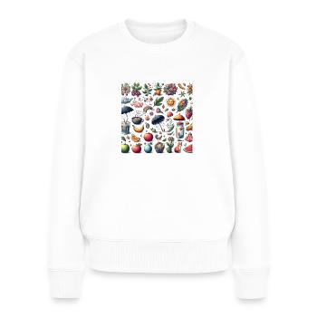 Temps - Pull Premium bio Femme - blanc - Devant - Julia (174cm)
