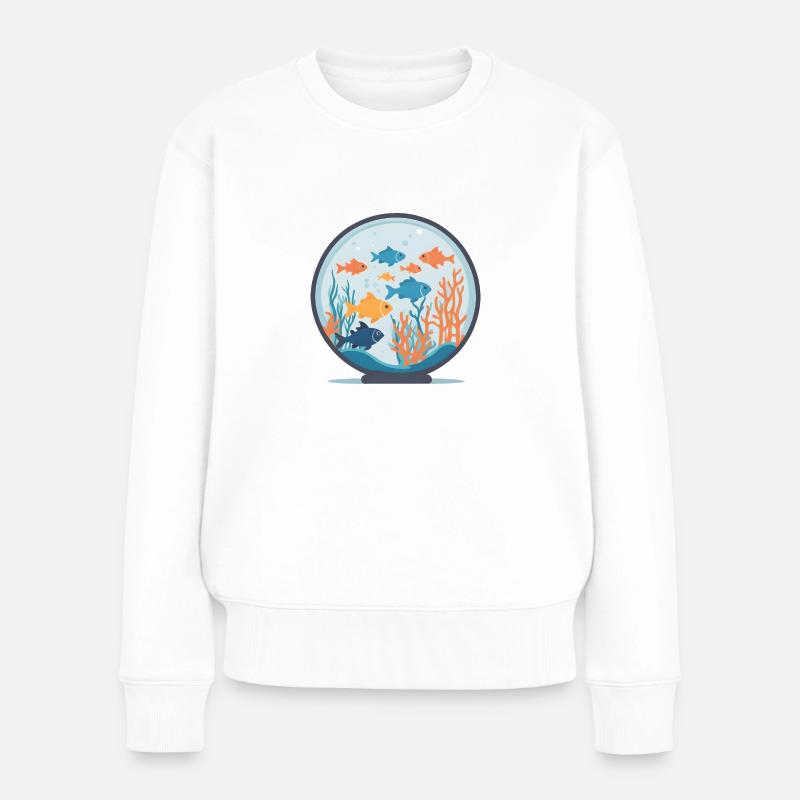 Aqua Harmonie - Pull Premium bio Femme - blanc