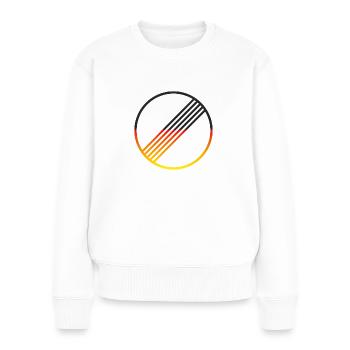 UNLIMITED GERMANY par Unlimited Apparel - Pull Premium bio Femme - blanc - Devant - Julia (174cm)