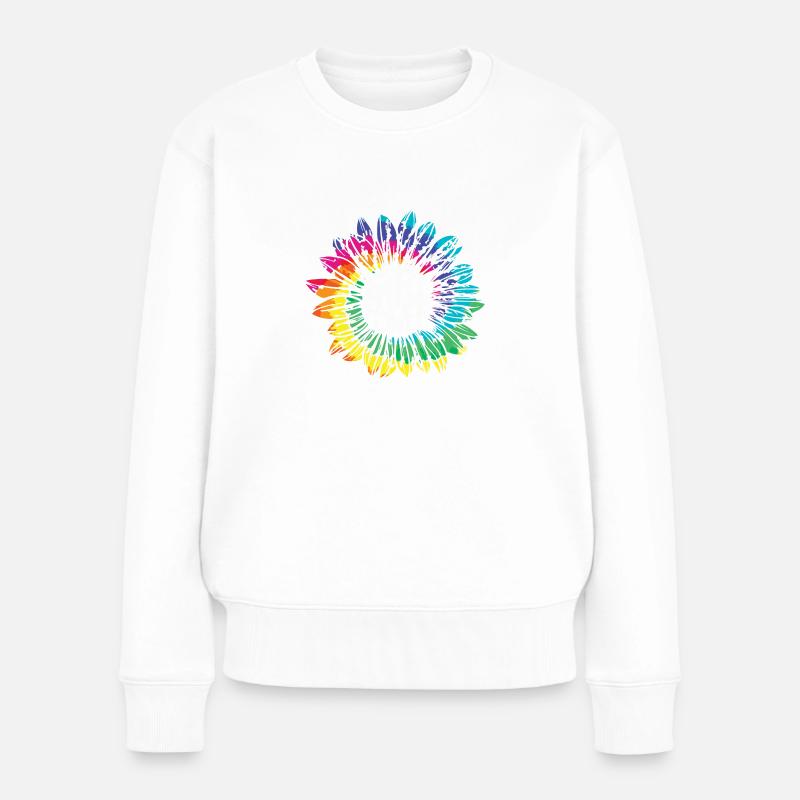 Girl Power - Frauen Premium Bio Pullover - Weiß