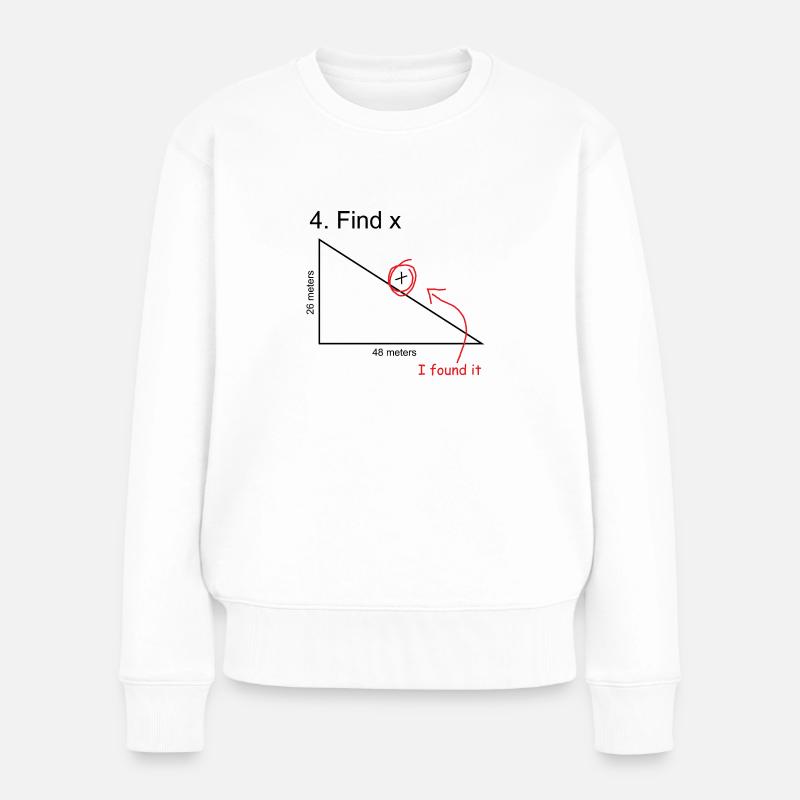 Finden Sie das X - Frauen Premium Bio Pullover - Weiß