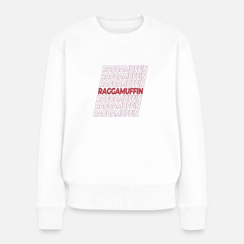 Raggamuffine - Pull Premium bio Femme - blanc