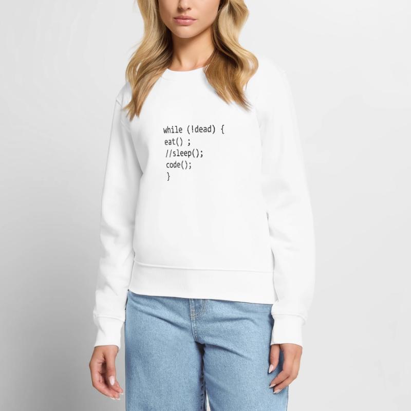 Code Admin Informatik Nerd Programming Frauen Premium Bio Pullover