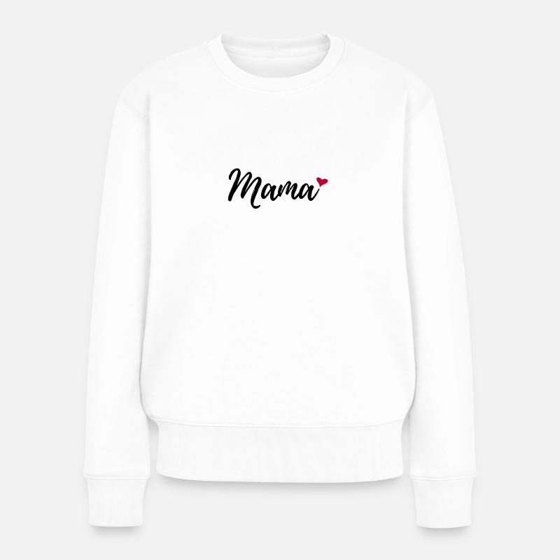 Maman maman maman maman - Pull Premium bio Femme - blanc