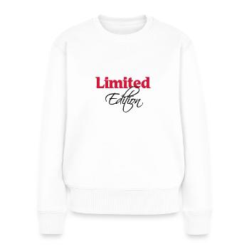 limited edition - Women's Premium Organic Jumper - white - Front - Julia (174cm)