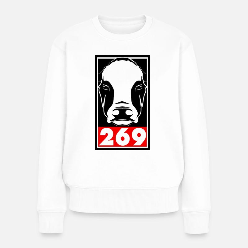 269 vegan - Frauen Premium Bio Pullover - Weiß