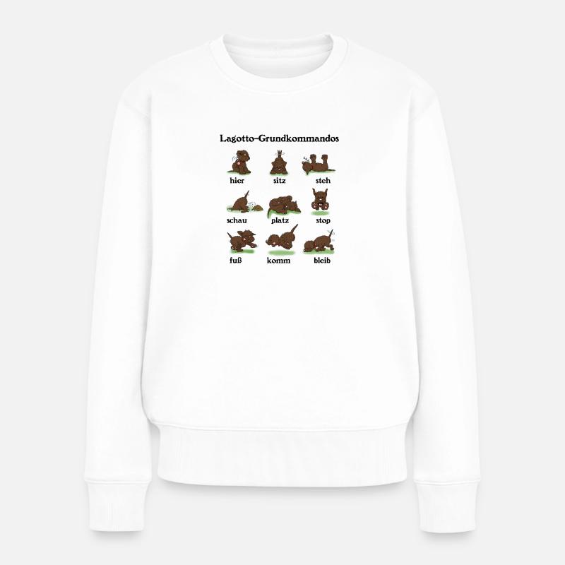 Kommandos2 3 - Frauen Premium Bio Pullover - Weiß
