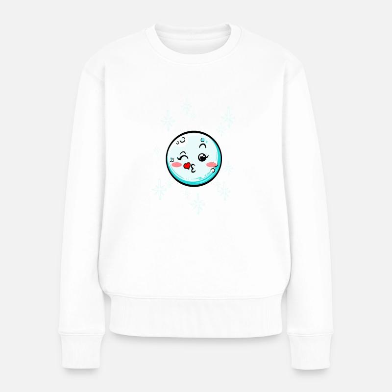 Boule de neige #7/9 - Pull Premium bio Femme - blanc