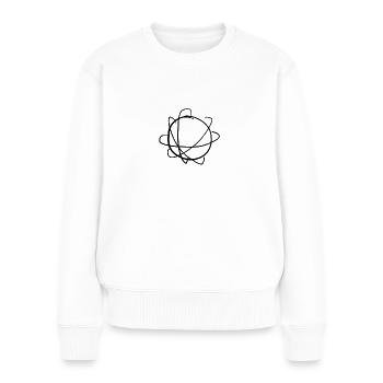 circles circle - Women's Premium Organic Jumper - white - Front - Julia (174cm)