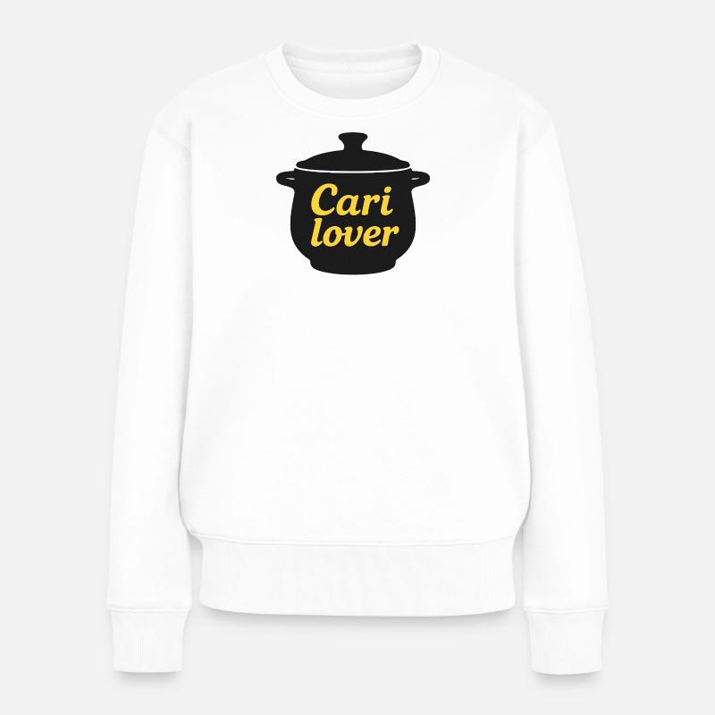 Cari Lover  - Pull Premium bio Femme - blanc