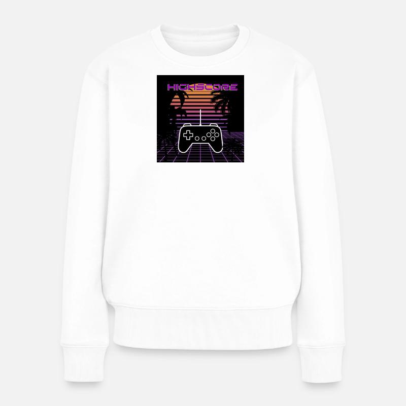 Note élevée - Pull Premium bio Femme - blanc
