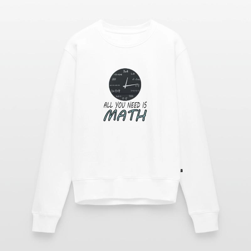 Study Math Student Math Study Gift Women's Premium Organic Jumper
