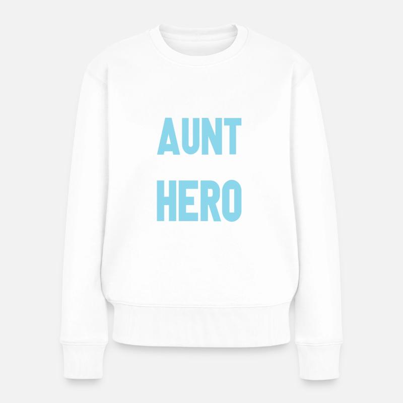 Tante Limited Edition Spruch - Frauen Premium Bio Pullover - Weiß