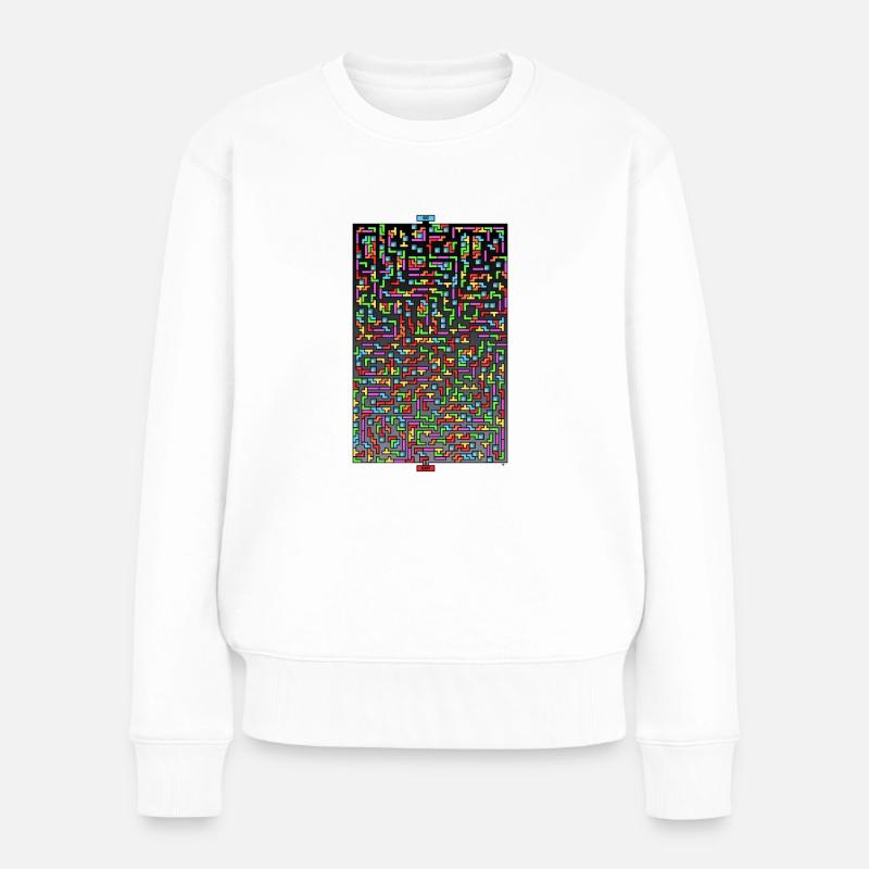 Laby Brik - Pull Premium bio Femme - blanc