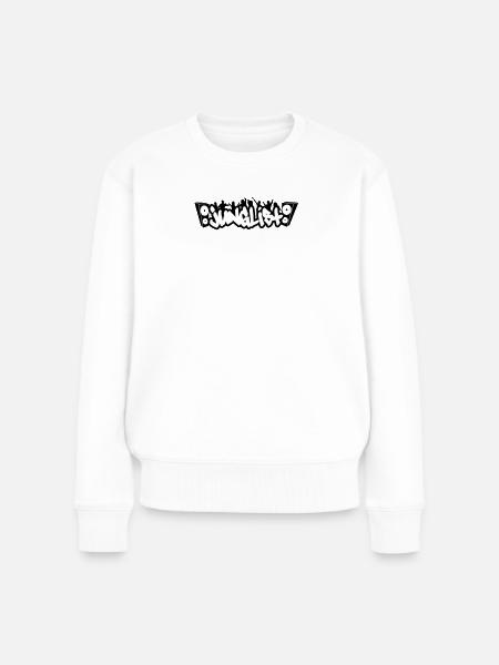 Junglist Party Schwarz Einseitig - Frauen Premium Bio Pullover - Weiß