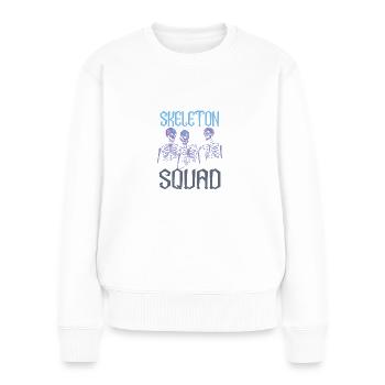 Skeleton Squad X-Ray Tech Radiology Torso - Pull Premium bio Femme - blanc - Devant - Julia (174cm)