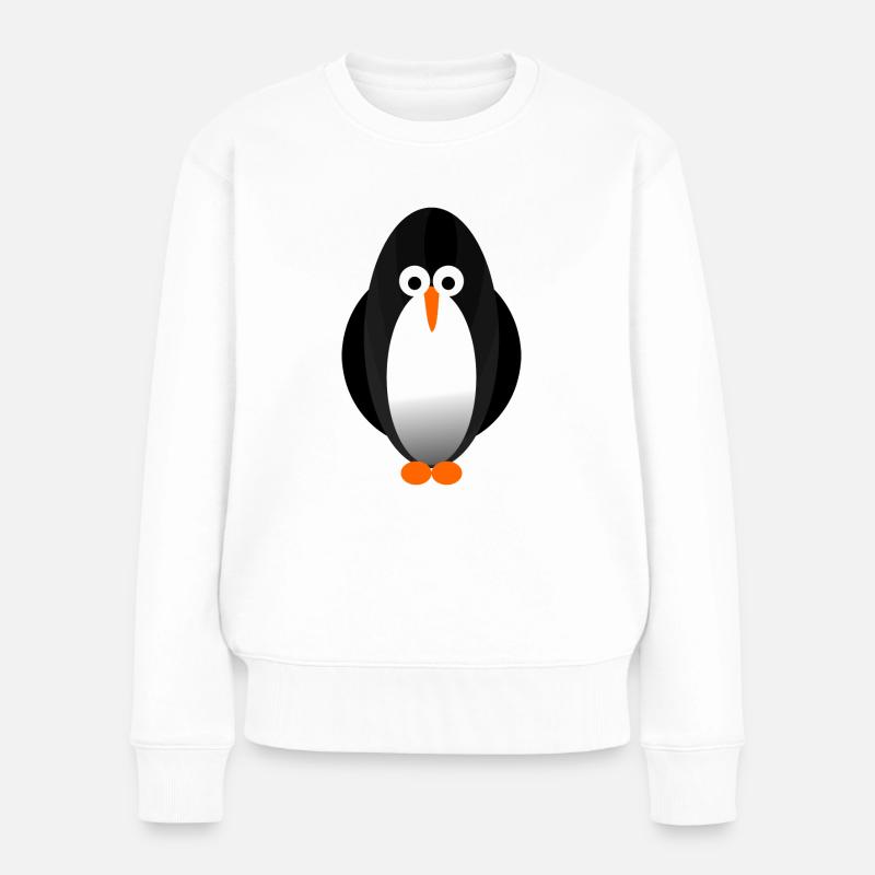 Pingouin - Pull Premium bio Femme - blanc