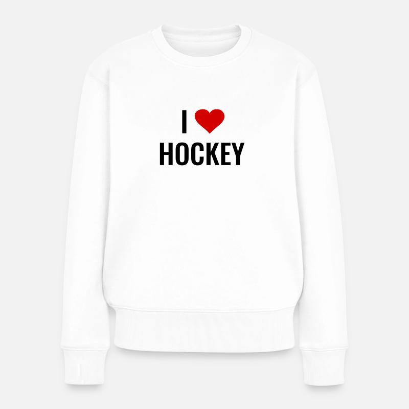 Hockey - Pull Premium bio Femme - blanc