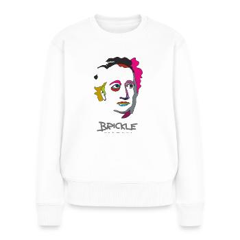 Goethe - Women's Premium Organic Jumper - white - Front - Julia (174cm)