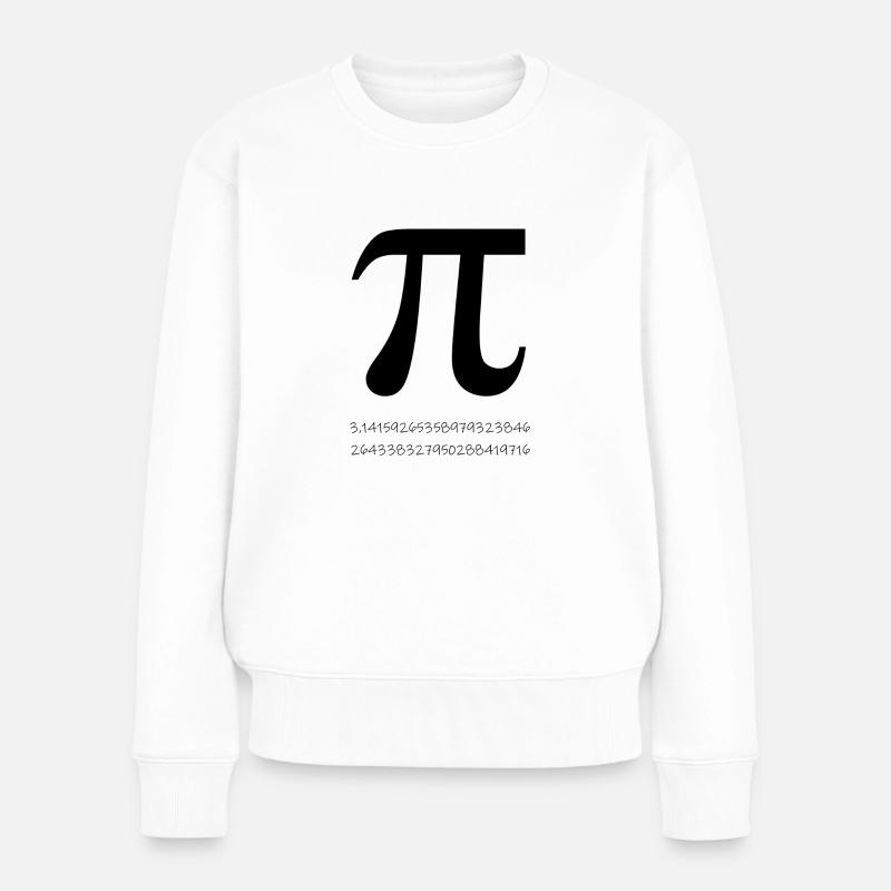 Pi - Pull Premium bio Femme - blanc