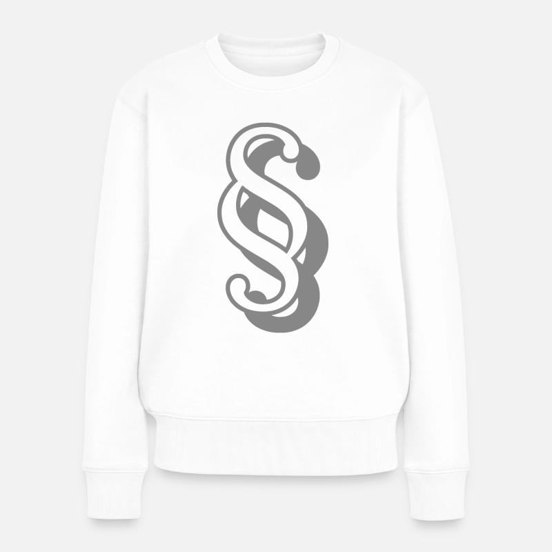Juristes-études de droit - Pull Premium bio Femme - blanc