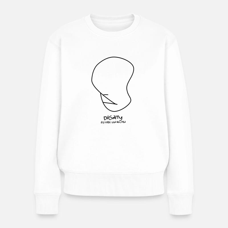 ILLUSTRATION DE DIGNITÉ - Pull Premium bio Femme - blanc