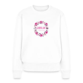 GIRLIE Glamour - Women's Premium Organic Jumper - white - Front - Julia (174cm)