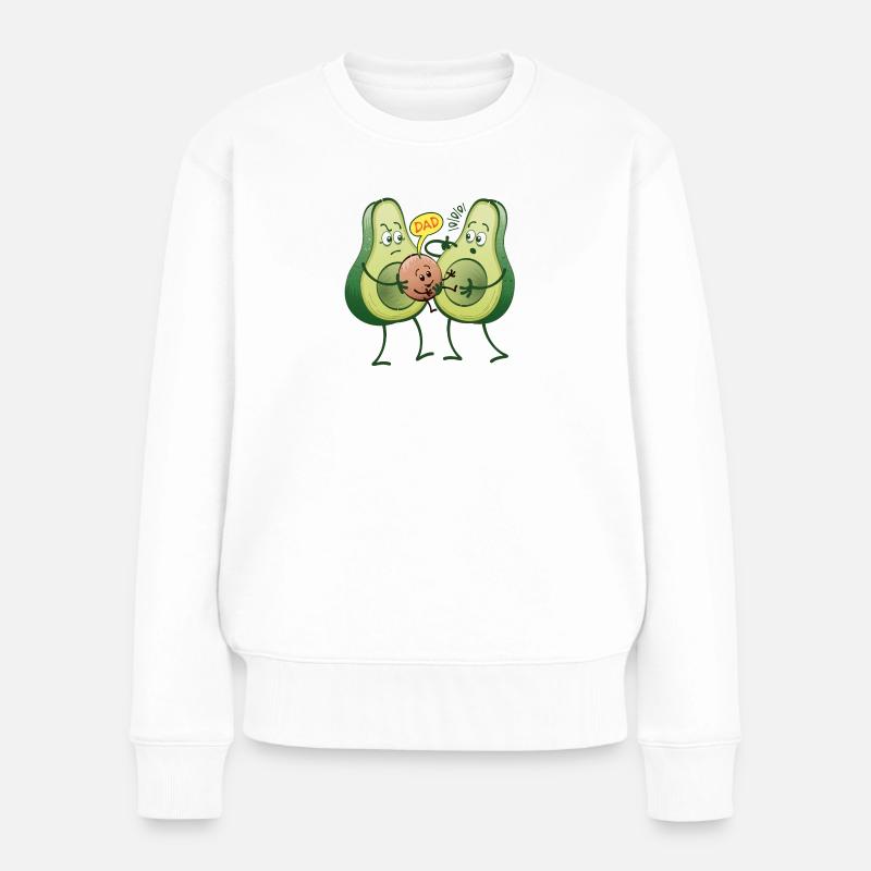 Drôles d'avocats en trouble concernant paternité - Pull Premium bio Femme - blanc