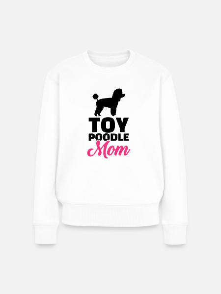 Toy Pudel - Frauen Premium Bio Pullover - Weiß