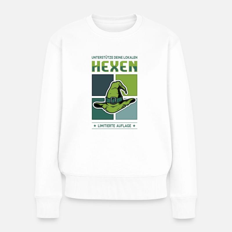 Sorcières - Pull Premium bio Femme - blanc