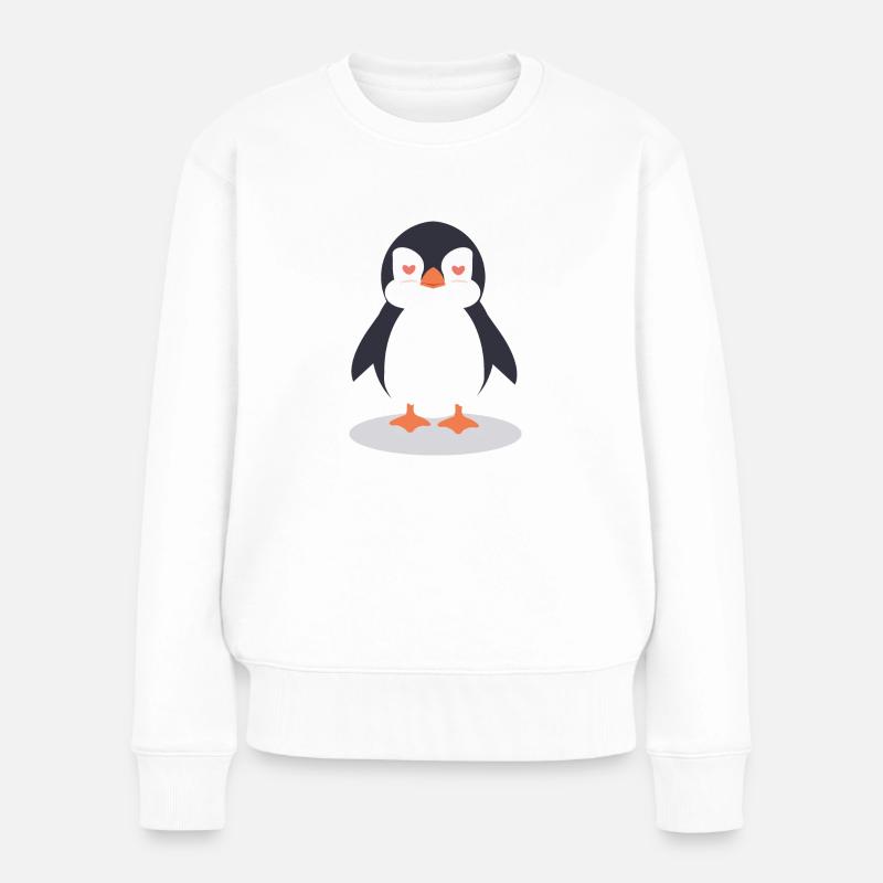 Pingouin - Pull Premium bio Femme - blanc