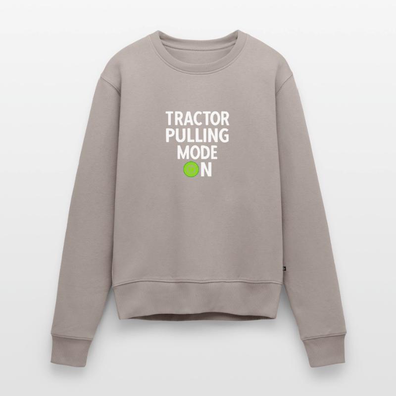 Tractor Pulling Tractor Driver Tractor Puller Frauen Premium Bio Pullover